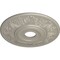 Ekena Millwork Vienna Ceiling Medallion (Fits Canopies up to 6 1/2"), 20"OD x 3 1/2"ID x 1 1/2"P, Pearl White CM20VIPWS - alternate 4
